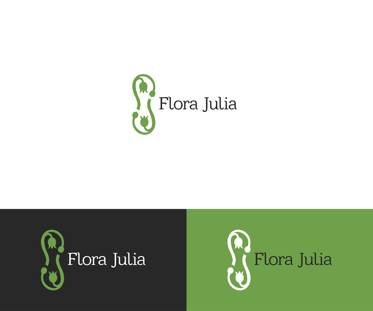 Logo Design by RoundYellow for Flora Julia | Design #5614139