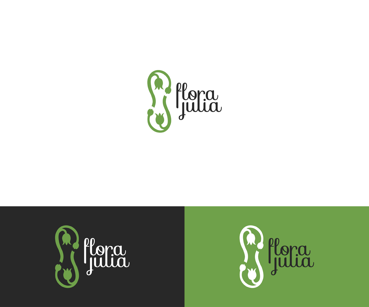 Logo Design by RoundYellow for Flora Julia | Design #5614141