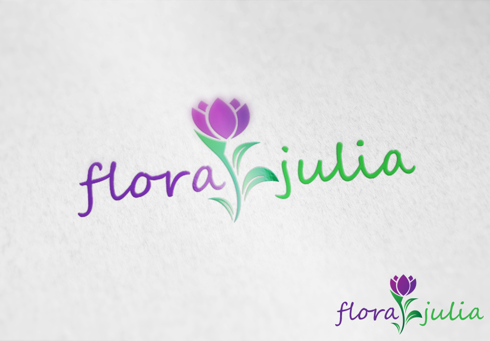 Logo Design by Anooshaa for Flora Julia | Design #5652366