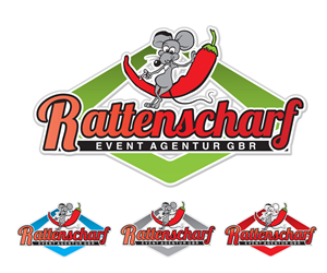Logo Design by Texel for Rattenscharf Event Agentur | Design: #5628900