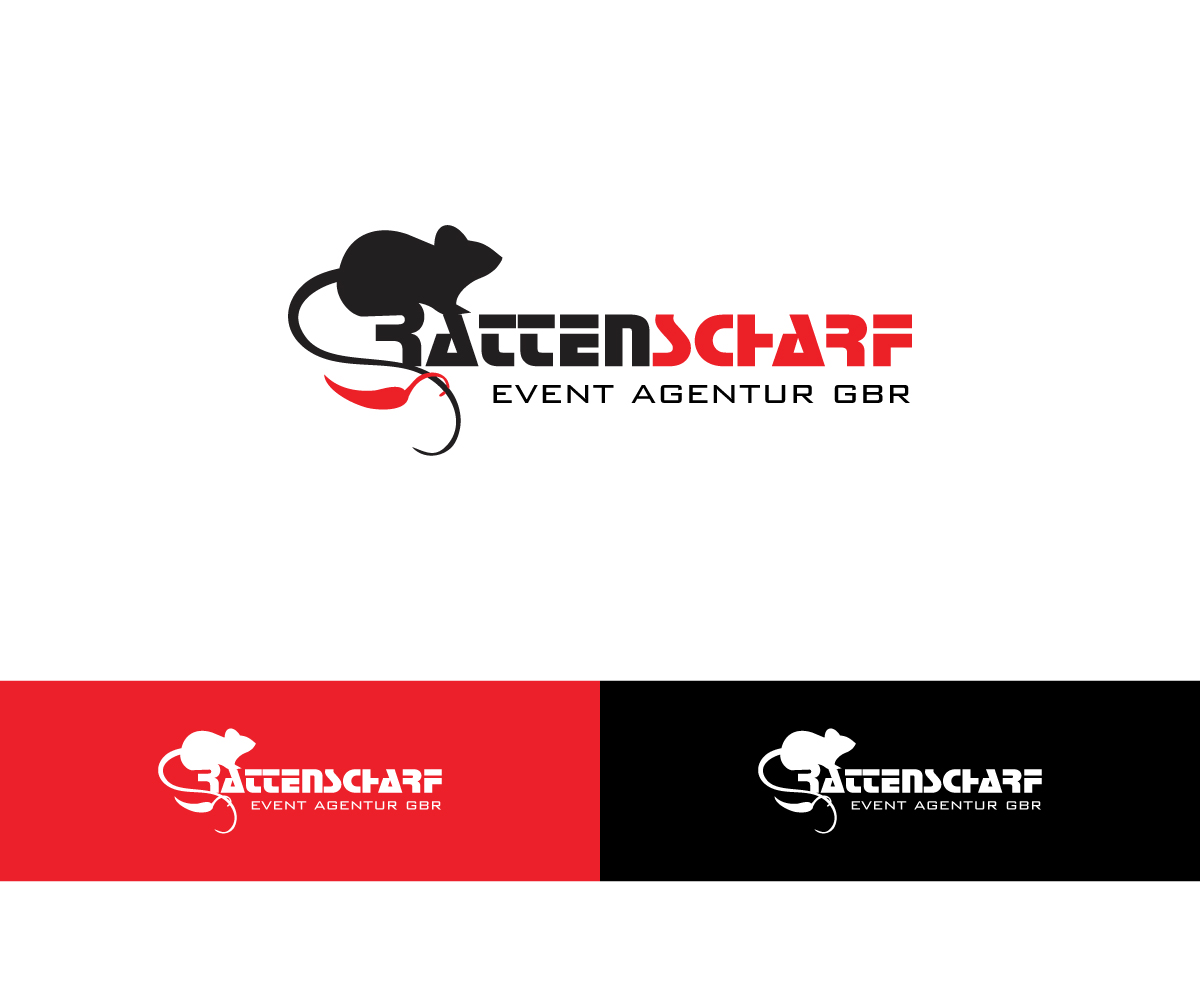 Logo-Design von Crest Logo Designs für Rattenscharf Event Agentur | Design #5727633