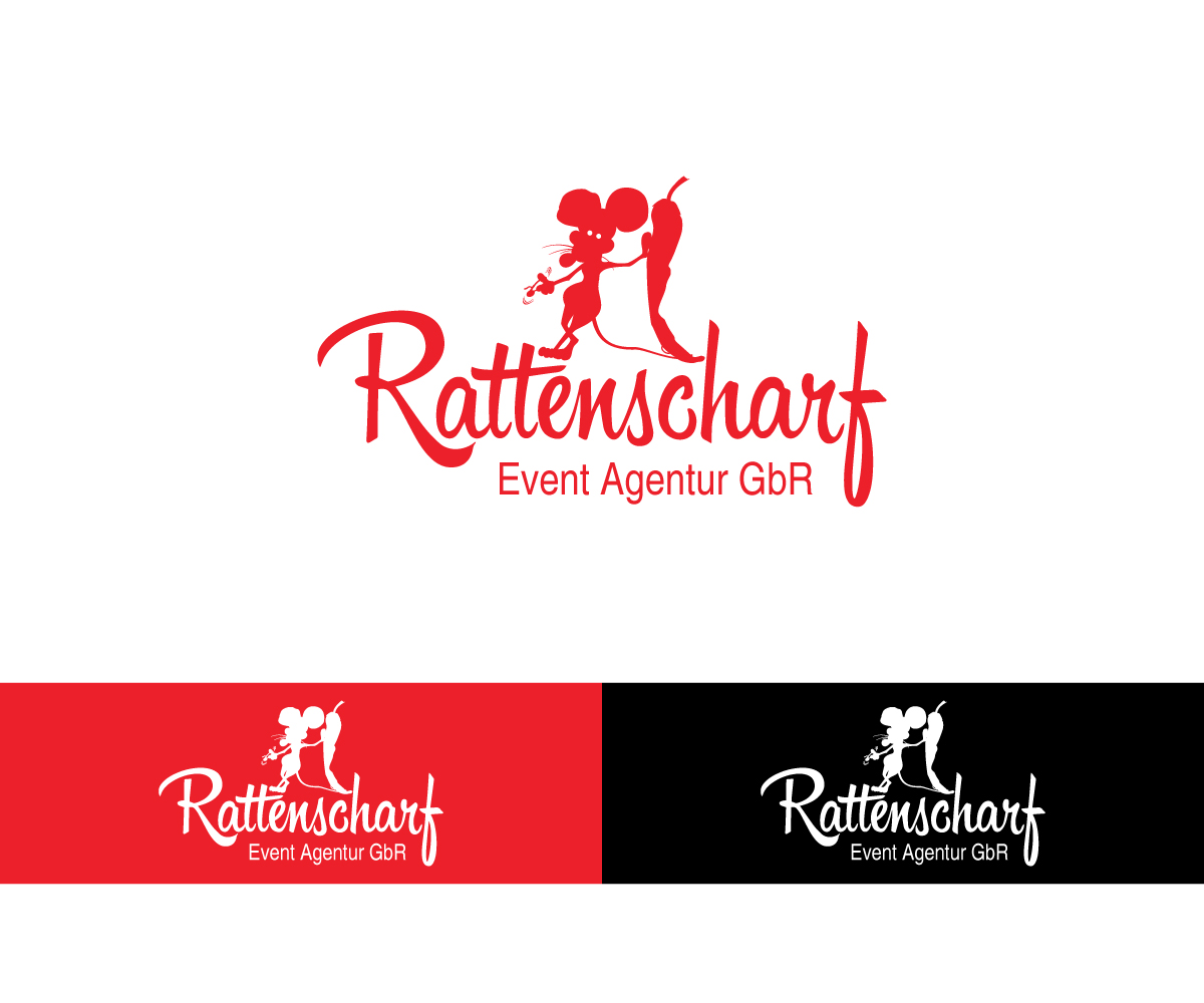 Logo-Design von Crest Logo Designs für Rattenscharf Event Agentur | Design #5727635