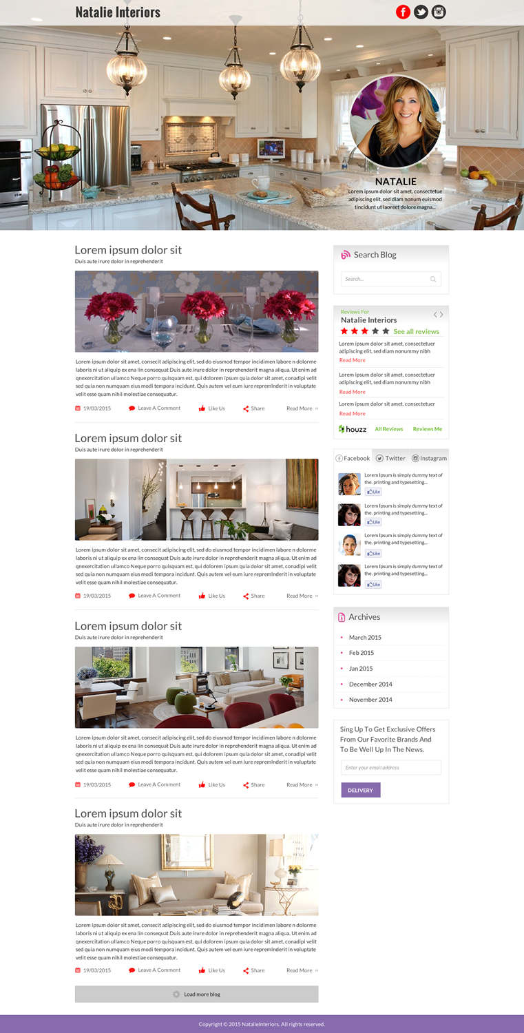 Web Design by Sbss for this project | Design #5748178