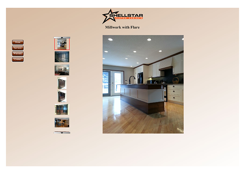 Diseño Web por tristan1224 para Shellstar Custom Cabinets LTD | Diseño #5670395