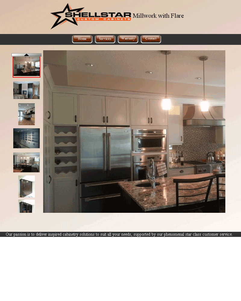 Web-Design von tristan1224 für Shellstar Custom Cabinets LTD | Design #5679541