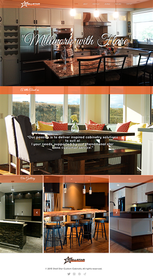 Web Design by Luzmiladdl for Shellstar Custom Cabinets LTD | Design: #5623332