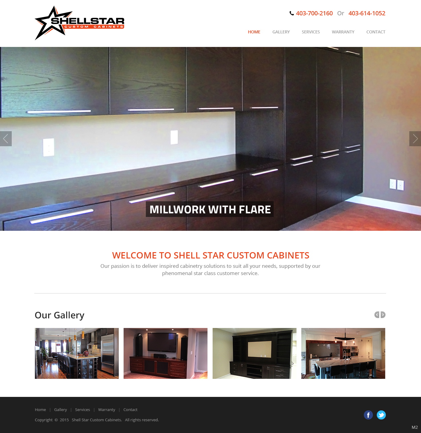 Web-Design von pb für Shellstar Custom Cabinets LTD | Design #5631655