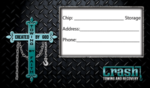 Visitenkarten-Design von Hardcore Design für Crash Towing and Recovery | Design: #5660581