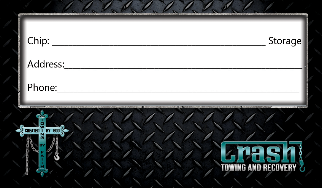 Design de Carte de Visite par Hardcore Design pour Crash Towing and Recovery | Design #5663981