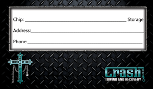Visitenkarten-Design von Hardcore Design für Crash Towing and Recovery | Design: #5663981