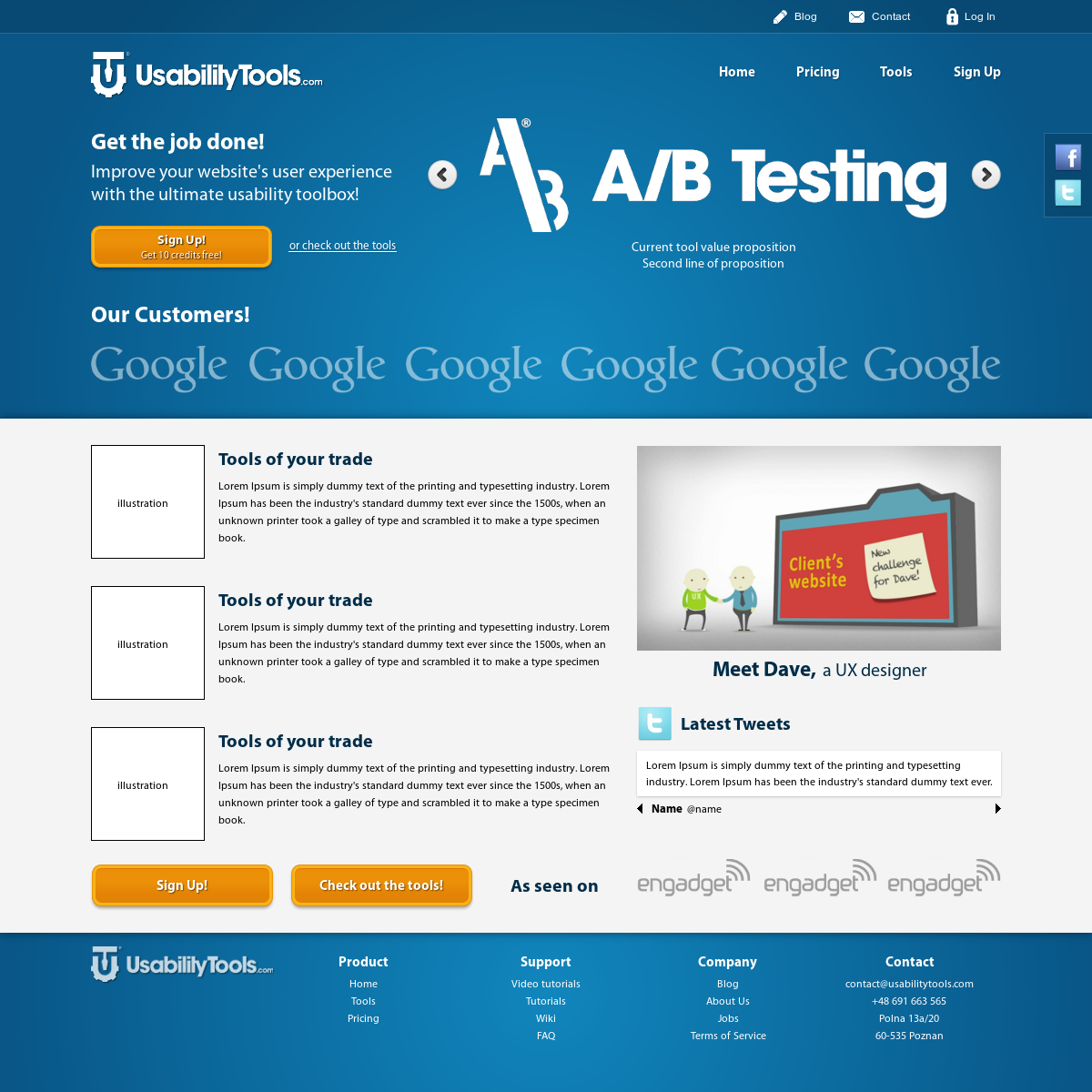 Landing Page Design by Karl Kaju for Cogision Sp. Z.o.o. | Design #1594730