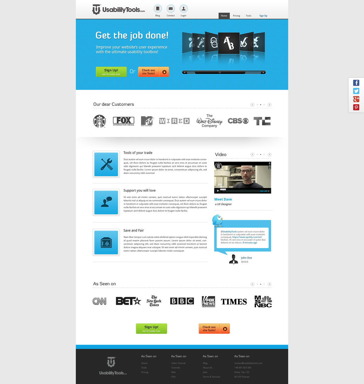 Landing Page-Design von AriefK für Cogision Sp. Z.o.o. | Design #1593350