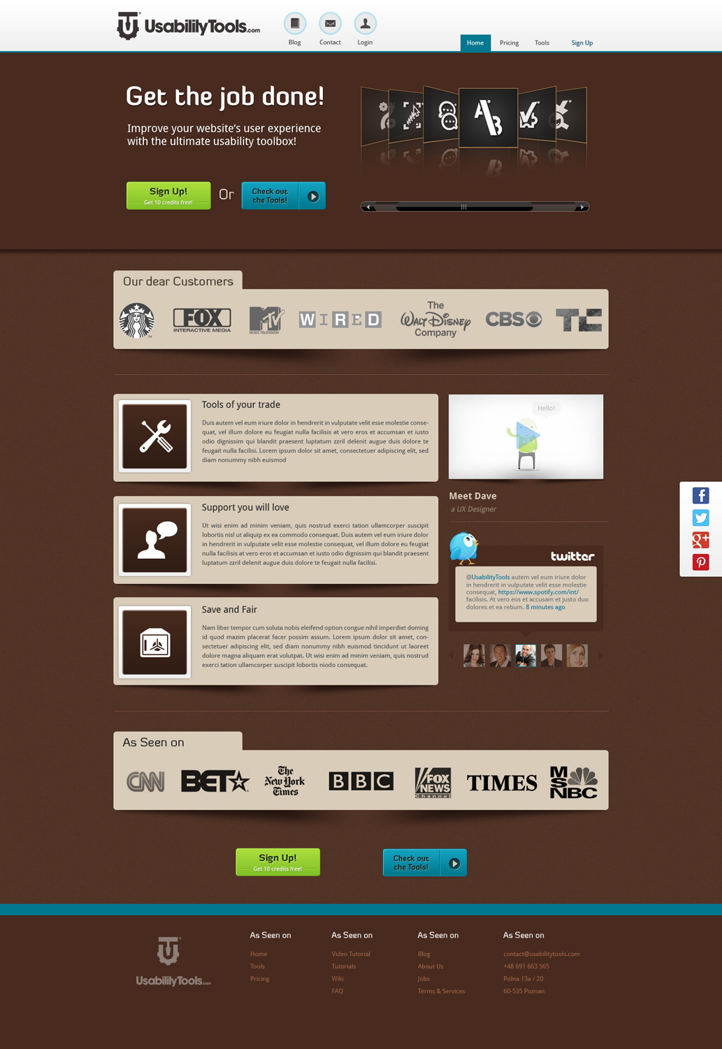 Landing Page-Design von AriefK für Cogision Sp. Z.o.o. | Design #1594019