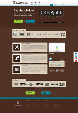 Landing Page-Design von AriefK für Cogision Sp. Z.o.o. | Design: #1594019