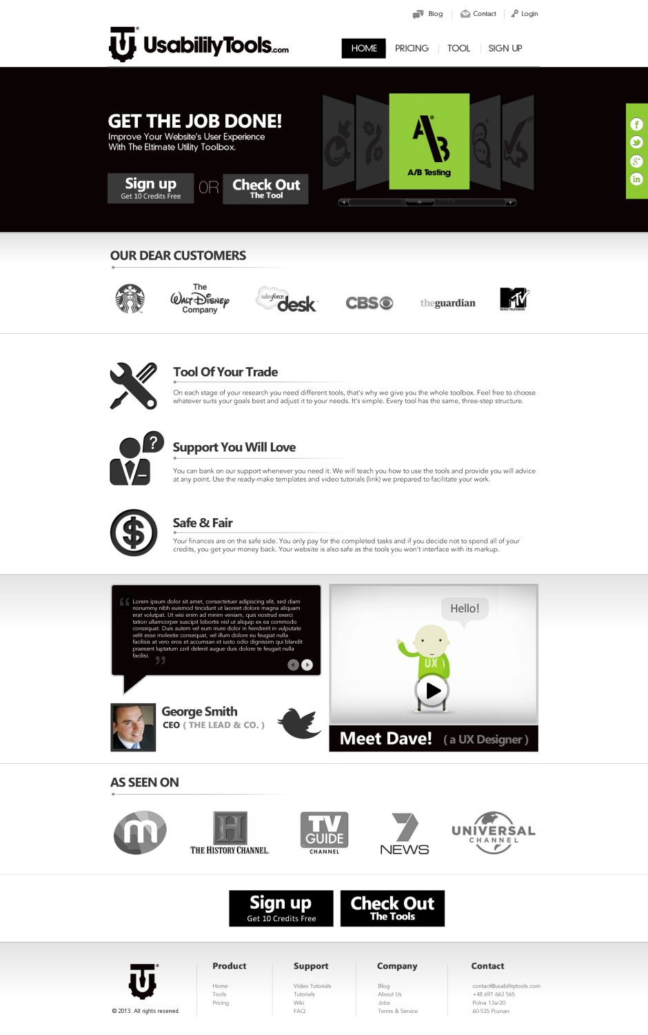 Landing Page-Design von TechWise für Cogision Sp. Z.o.o. | Design #1589235