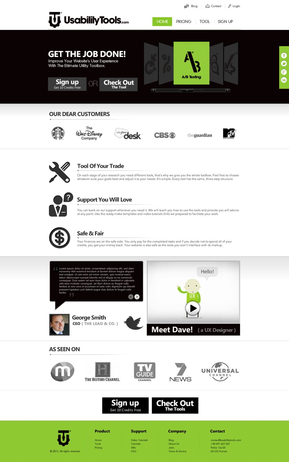 Landing Page-Design von TechWise für Cogision Sp. Z.o.o. | Design #1589244