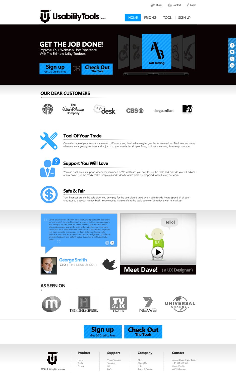 Landing Page Design by TechWise for Cogision Sp. Z.o.o. | Design #1589248