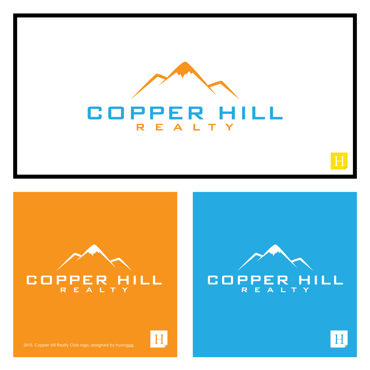 Logo-Design von huanggg für Copper Hill Realty | Design #5688903