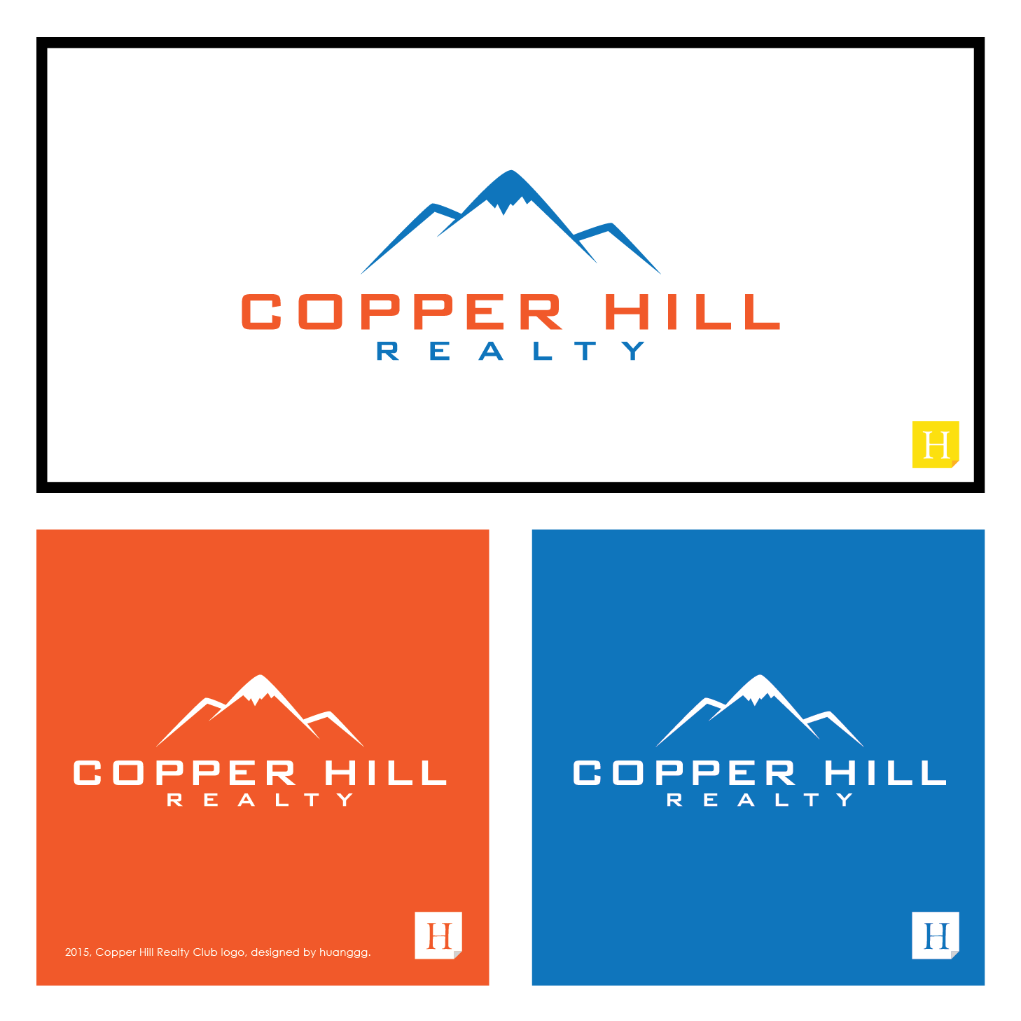 Logo-Design von huanggg für Copper Hill Realty | Design #5688906