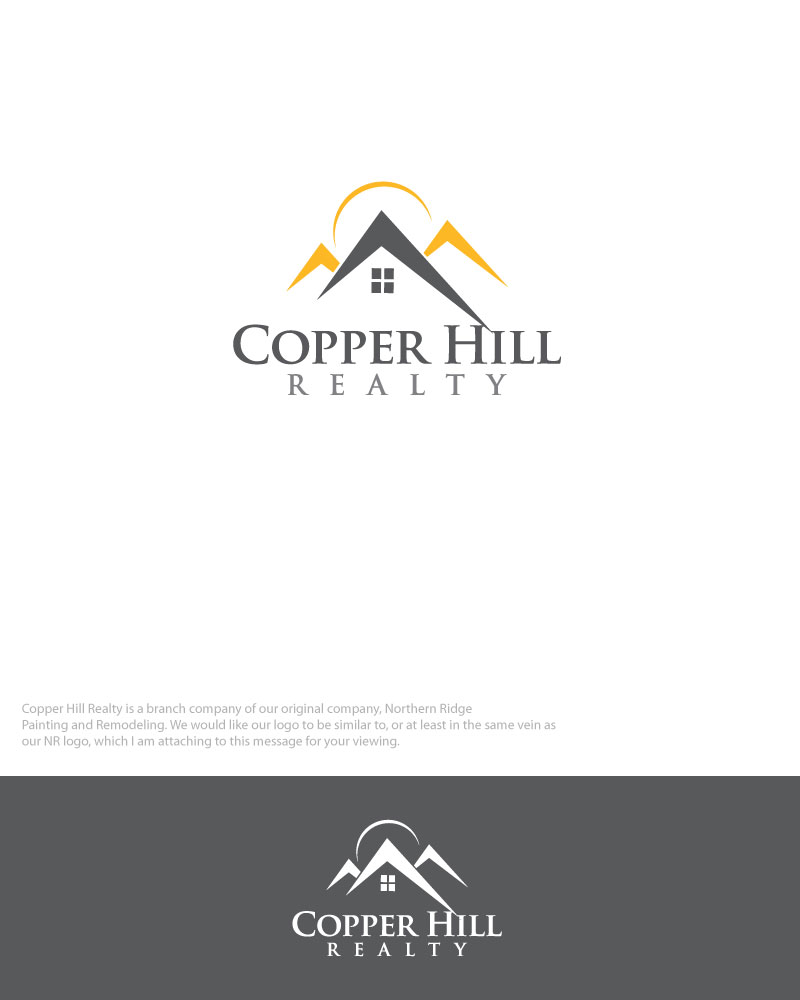 Logo-Design von Logoziner für Copper Hill Realty | Design #5689080