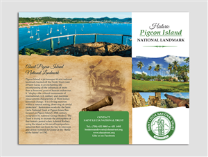 Design de Brochure par Adylhere pour SAINT LUCIA NATIONAL TRUST | Design : #5678696