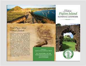 Design de Brochure par Adylhere pour SAINT LUCIA NATIONAL TRUST | Design : #5679440