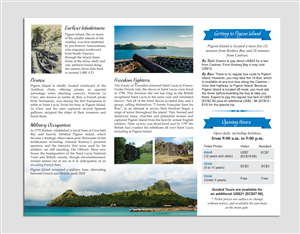 Brochure Design for Pigeon Island National Landmark | Diseño de Brochure por Adylhere