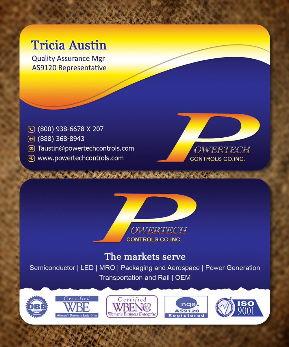 Business Card Design by Sandaruwan for this project | Design #5659963