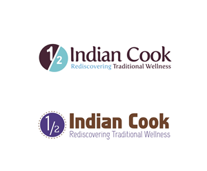 Logo Design by Falguni for Half Indian Cook | Design: #6090646