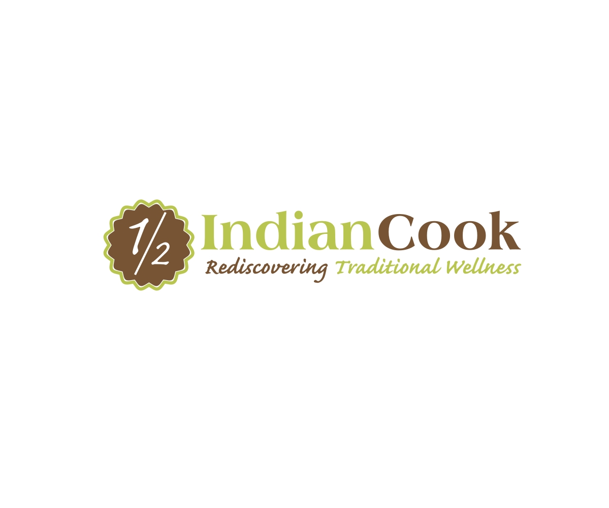Logo Design by Falguni for Half Indian Cook | Design #6090761