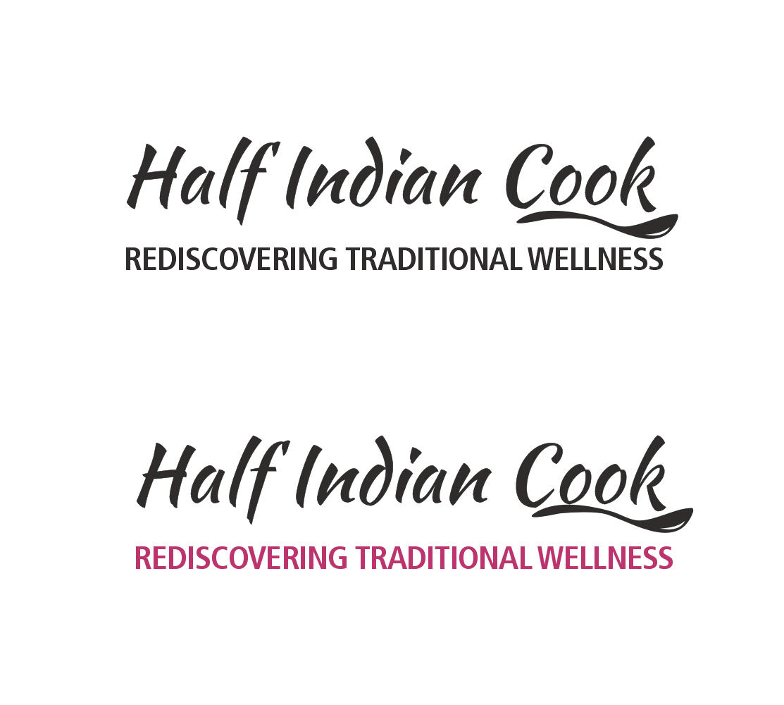 Logo Design by Falguni for Half Indian Cook | Design #6141716