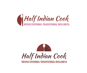 Logo Design by Falguni for Half Indian Cook | Design: #6160450