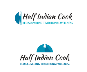 Logo Design by Falguni for Half Indian Cook | Design: #6170669