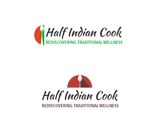 Logo Design by Falguni for Half Indian Cook | Design: #6170680