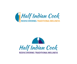 Logo Design by Falguni for Half Indian Cook | Design: #6170727