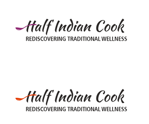 Logo Design by Falguni for Half Indian Cook | Design #6180177