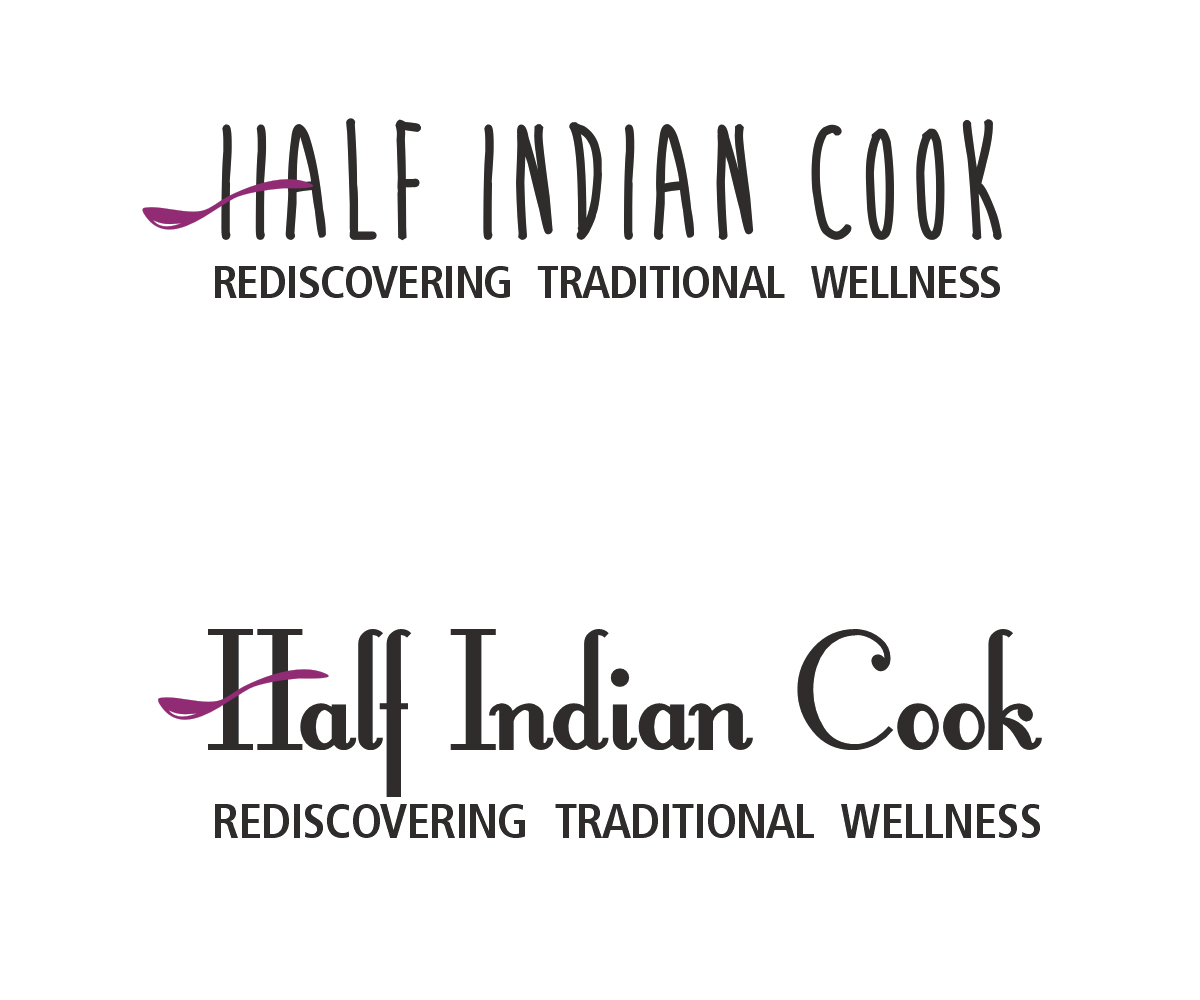 Design de Logo par Falguni pour Half Indian Cook | Design #6230140