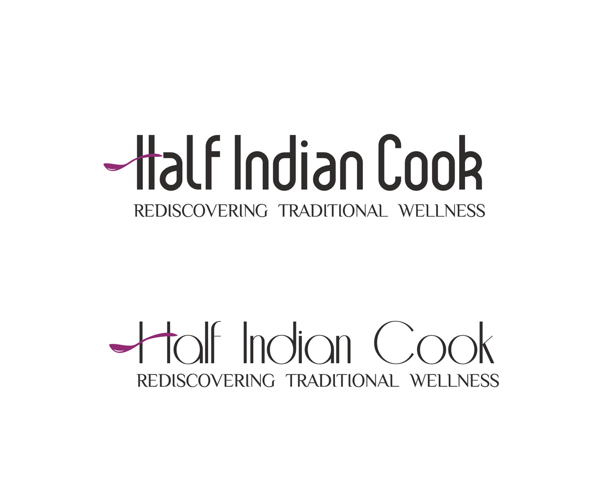 Logo Design by Falguni for Half Indian Cook | Design #6239517