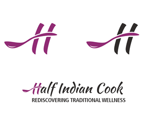 Logo Design by Falguni for Half Indian Cook | Design: #6249176