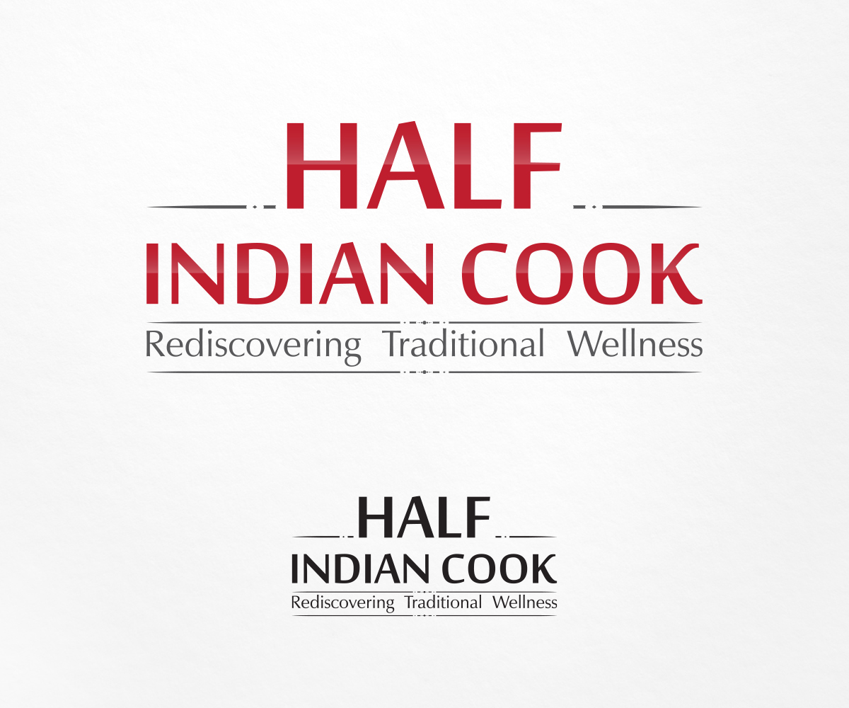 Diseño de Logo por CS_Creatives para Half Indian Cook | Diseño #6077656