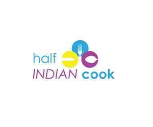 Logo Design by m_tan for Half Indian Cook | Design: #6066988