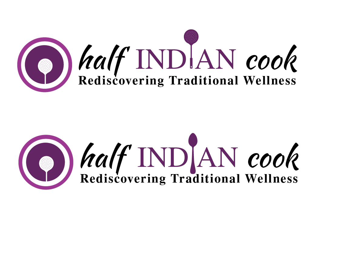 Logo Design by m_tan for Half Indian Cook | Design #6118098