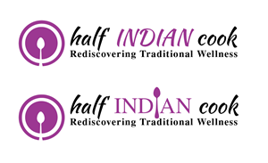 Logo Design by m_tan for Half Indian Cook | Design: #6118240