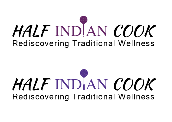 Logo Design by m_tan for Half Indian Cook | Design #6160148