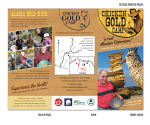 Broschüren-Design von Mandz für Chicken Gold Co | Design: #5726088