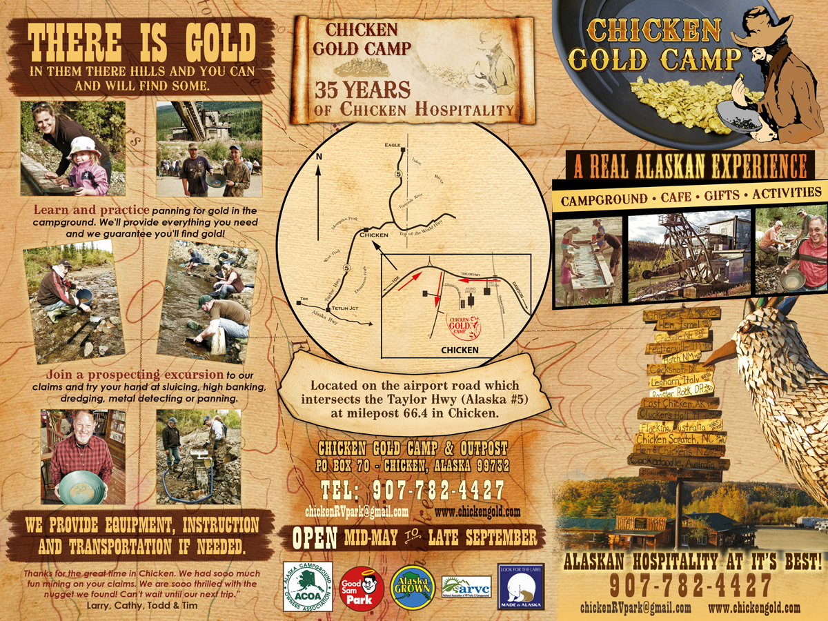 Brochure Design by UrbainFX for Chicken Gold Co | Design #5777390