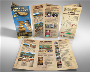 Brochure Design by artsapiens for Chicken Gold Co | Design #5673152