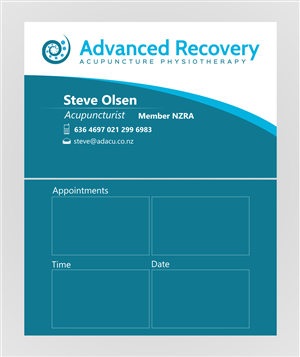 Acupuncture business needs business card design | Business Card Design by R16