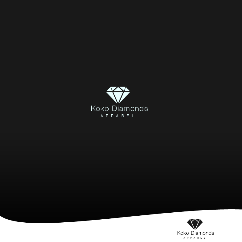 Logo Design by Triple22A for KoKo Diamonds Apparel | Design #5688476
