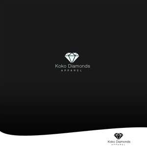Logo Design by Triple22A for KoKo Diamonds Apparel | Design #5688476